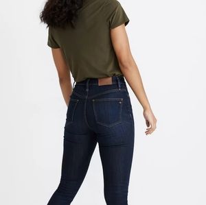 Madewell Curvy High Rise Skinny Tencel